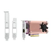 QNAP P QM2-2P10G1TB - Storage controller - M.2 - PCIe 3.0 x4 (NVMe) - low profile - PCIe 3.0 x8 - for QNAP TDS-H2489, TNS-H1083X-E2234, H1083X-E2236-16, TS-473, H1677, H2477, TVS-672, h1288