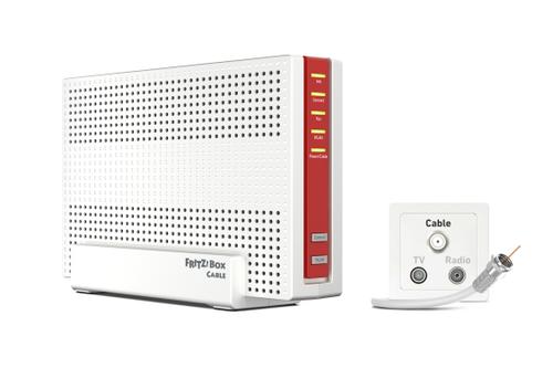 AVM FRITZ Box 6690 Cable wireless router Gigabit Ethernet Dual-band (2.4 GHz / 5 GHz) White (20002965)