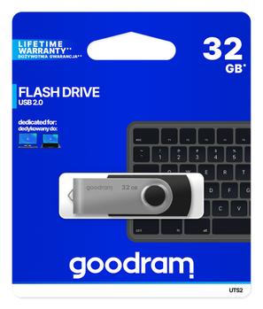 GOODRAM Uts2 Usb Flash Drive 32 Gb  (UTS2-0320K0R11)