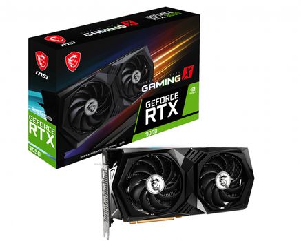 MSI GeForce RTX 3050 GAMING X 8GB GDDR6 3xDP 1.4 1xHDMI 2.1 (GEFORCE RTX 3050 GAMING X 8G)