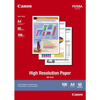 CANON HR-101 high resolution paper inkjet 110g/m2 A4 50 sheets 1-pack (1033A002)