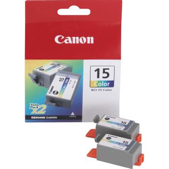CANON n BCI-15 C - 8191A002 - 1 x Cyan,1 x Magenta,1 x Yellow - Twinpack - Ink tank - For i70,80 (6103141)