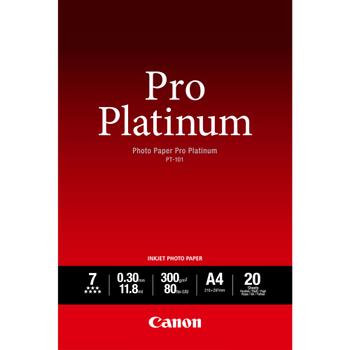CANON PT-101 A4 Photo Paper Pro Platinum 300g (20) (2768B016)