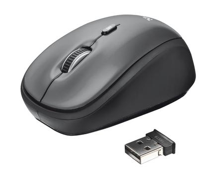 TRUST YVI WIRELESS MINI MOUSE black (18519)