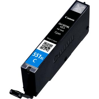 CANON Cli-551Xl High Yield Cyan Ink  (4960999904931)