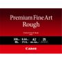 CANON n Premium FA-RG1 - Cotton - rough - 21.5 mil - A2 (420 x 594 mm) - 320 g/m² - 25 sheet(s) fine art paper - for imagePROGRAF PRO-1000