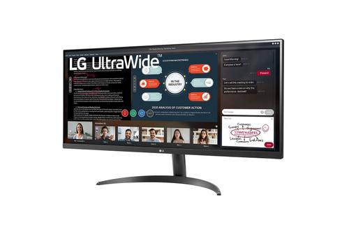 LG 34WP500-B,  86,4 cm (34"), 2560 x 1080 pixel, UltraWide Full HD, LED, 5 ms, Sort (34WP500-B.AEU)