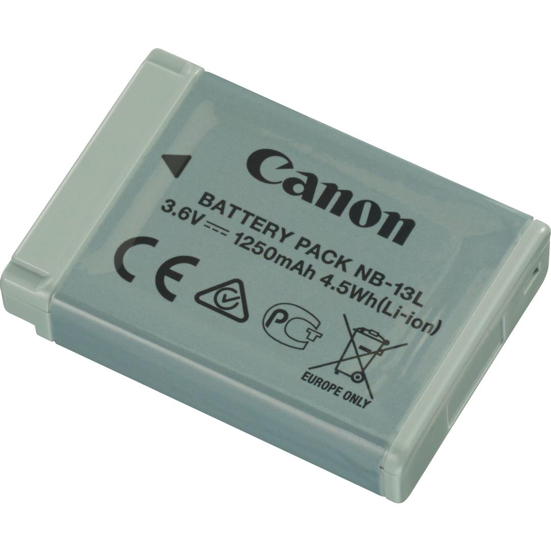 Canon - Battery Pack NB-13L - Batteri - Li-Ion - 1250 mAh - for PowerShot G1, G5, G7, G9, SX620, SX720, SX730, SX740