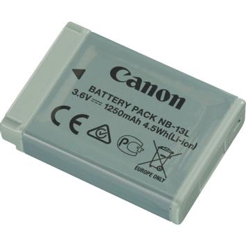 Canon Battery Pack NB-13L - Batteri - Li-Ion - 1250 mAh - for PowerShot G1, G5, G7, G9, SX620, SX720, SX730, SX740 (9839B001)