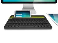 LOGITECH Multi-Device Keyboard K480 - BLACK - US - BT (920-006366)