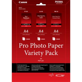 CANON PHOTO PAPER VARIETY PACK PVP-201 PRO A4 / NON-BLISTERED SUPL (6211B021)