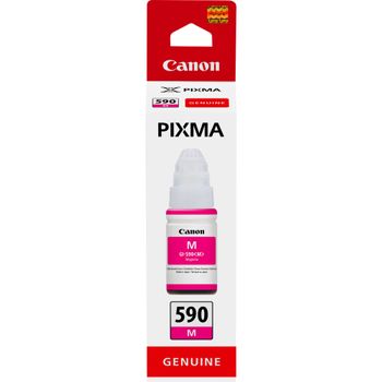 CANON n GI 590 M - 70 ml - magenta - original - ink refill - for PIXMA G1501, G1510, G2500, G2501, G2510, G3410, G3500, G3501, G3510, G4410, G4500, G4511 (1605C001)