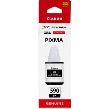 CANON n GI 590 BK - 135 ml - black - original - ink refill - for PIXMA G1501, G1510, G2500, G2501, G2510, G3410, G3500, G3501, G3510, G4410, G4500, G4511 (1603C001)