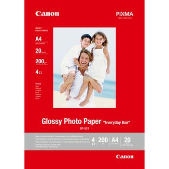 CANON PHOTO PAPER GLOSSY GP-501 A4 20 Sheets (0775B082)