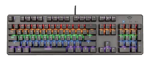 TRUST GXT 865 Asta Tastatur Mekanisk 6 farver Kabling (22630)