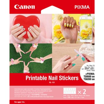 CANON NL-101 Adhesive Nail Stickers 2 x 12 sheets - 3203C002 (3203C002)