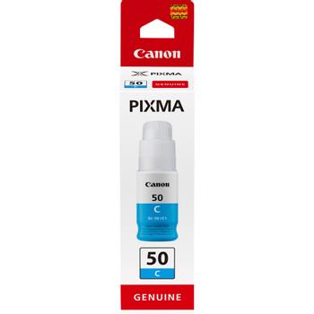 CANON n GI 50 C - Cyan - original - ink refill - for PIXMA G5050, G6050, G7050, GM2050, GM4050 (3403C001)