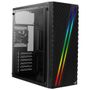 AEROCOOL Streak Midi Tower Black