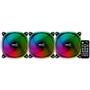 AEROCOOL Astro12Pro Kit 3 Fans Pc 12Cm  (ACF3-AT10217.02)