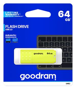 GOODRAM Ume2 Usb Flash Drive 64 Gb (UME2-0640Y0R11)