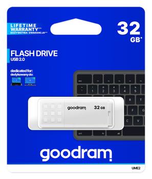 GOODRAM Ume2 Usb Flash Drive 32 Gb  (UME2-0320W0R11)