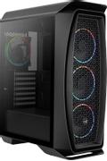 AEROCOOL One Eclipse Black, tower case (black, Tempered Glass), mid