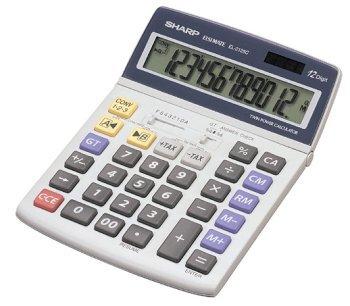 SHARP Calculator Desktop Financial (EL2125C)