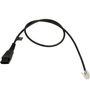 JABRA QD to RJ45 8-polig straight 0 5 meters example for AgfeoST40 EN
