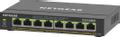 NETGEAR 8-Poorten Schakelaar Gigabit Ethernet PoE+ Plus Switch (GS308EP) Managed L2/L3 Gigabit Ethernet (10/ 100/ 1000) Power over Ethernet (PoE) Zwart (GS308EP-100PES)