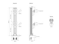 Multibrackets M VESA Desktopmount HD Dual - monteringssett (7350105210556)