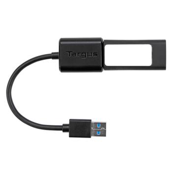 TARGUS USB-kabel - 24 pin USB-C (hona) till USB typ A (hane) - USB 3.0 - 10 cm (ACC110401GLX)