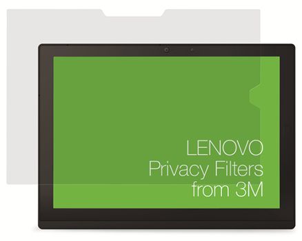 LENOVO 12.3inch Privacy Filter for X12 Detachable with COMPLY Attachment from 3M (4XJ1D33270)