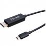 V7 USB-C TO DP 1.4 CABLE 1M 3.3FT 32.4GBPS 8K 30HZ/4K 60HZ UHD ADP CABL (V7USBCDP14-1M)