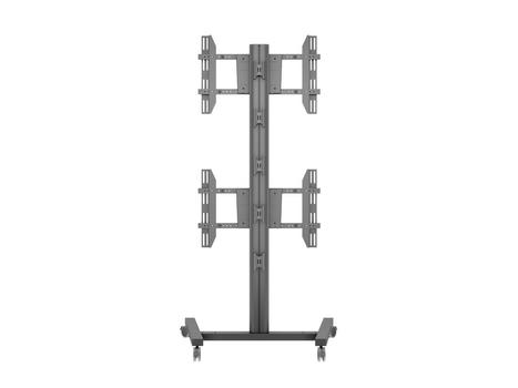 MULTIBRACKETS M Display Stand 180 Dual Vertical Black (7350105212215)