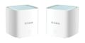 D-LINK EAGLE PRO AI M15 - Wi-Fi system (2 routers) - up to 370 sq.m - mesh - GigE - 802.11a/ b/ g/ n/ ac/ ax - Dual Band