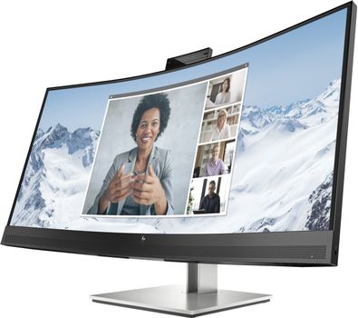 HP E34m G4 34inch WQHD Curved Display 3440x1440 Webcam HDMI USB-C USB hub DisplayPort (40Z26AA#ABB)