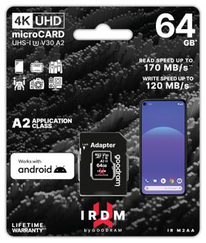 GOODRAM Irdm M2Aa 64 Gb Microsdxc  (IR-M2AA-0640R12)