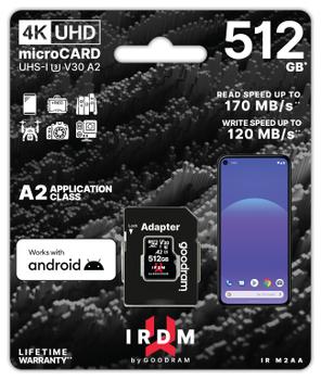 GOODRAM Irdm M2Aa 512 Gb Microsdxc (IR-M2AA-5120R12)