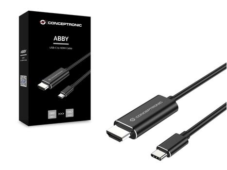 CONCEPTRONIC ABBY04B USB-C zu HDMI-Kabel (ABBY04B)