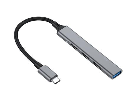 EQUIP 4-Port Usb 3.0/2.0 Hub, Usb-C (128961)