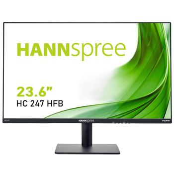 HANNSPREE HE247HFB 23.6 Inch 1920 x 1080 Pixels Full HD Resolution 60Hz Refresh Rate 5ms Response Time VA Panel HDMI VGA LED Monitor (HE247HFB)