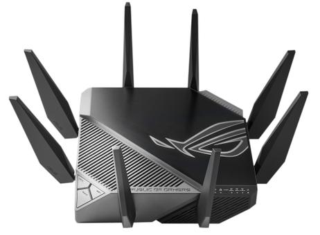 ASUS ROG Rapture GT-AXE11000 AX6000 Wi-Fi 6E-Router,  4x LAN, Dual 2.5GbE (90IG06E0-MO1R00)