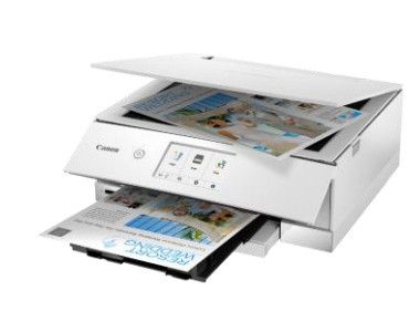 CANON PIXMA TS8351a white A4 13ppm MFP inkjet color printer (3775C096)