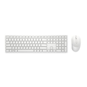 DELL Pro KM5221W - tastatur- og mussett - QWERTY - US International - hvit (KM5221W-WH-INT)