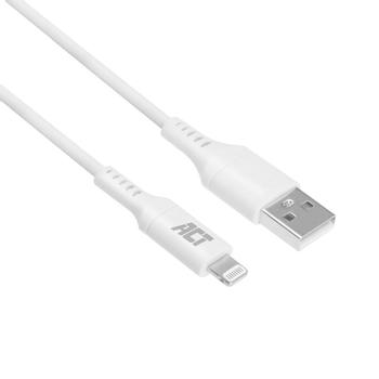 ACT USB naar Lightning-kabel Wit AC3012 (AC3012)