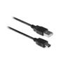 ACT USB-kabel 2.0 AC3050 Zwart 1,8 m