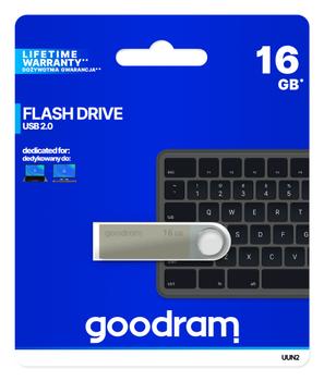 GOODRAM Uun2 Usb Flash Drive 16 Gb  (UUN2-0160S0R11)