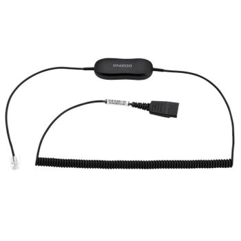 JABRA a GN1218 AC Attenuation - Headset cable - Quick Disconnect plug - 2 m - for Cisco IP Phone 78XX, 88XX, BIZ 1500, 2300, 2400 (88011-102)