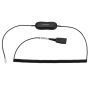 JABRA a GN1218 AC Attenuation - Headset cable - Quick Disconnect plug - 2 m - for Cisco IP Phone 78XX, 88XX, BIZ 1500, 2300, 2400