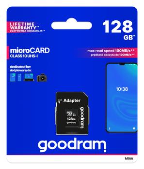 GOODRAM M1Aa 128 Gb Microsdxc Uhs-I  (M1AA-1280R12)